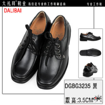 New design men dress leather pointed rubber sole shoes